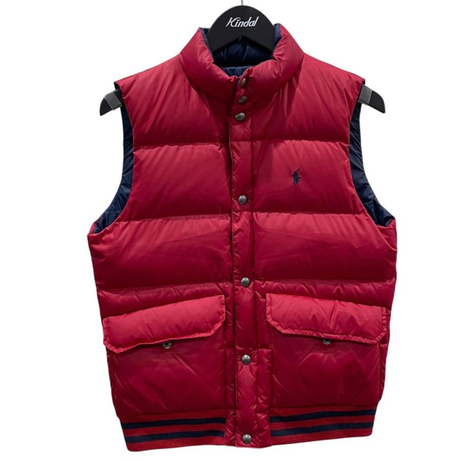 Polo Ralph Lauren ダウンベスト　リバーシブル　黒赤 POLO RALPH LAUREN（ポロ・ラルフローレン） リバーシブルダウンベスト