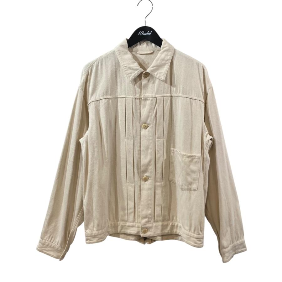 COMOLI（コモリ） シルクネップ TYPE-1ST ジャケット V01-01007