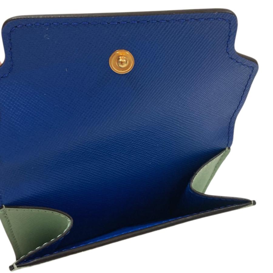 MARNI（マルニ） 【値下げ】MARNI 3つ折り財布 サフィアーノレザー 
