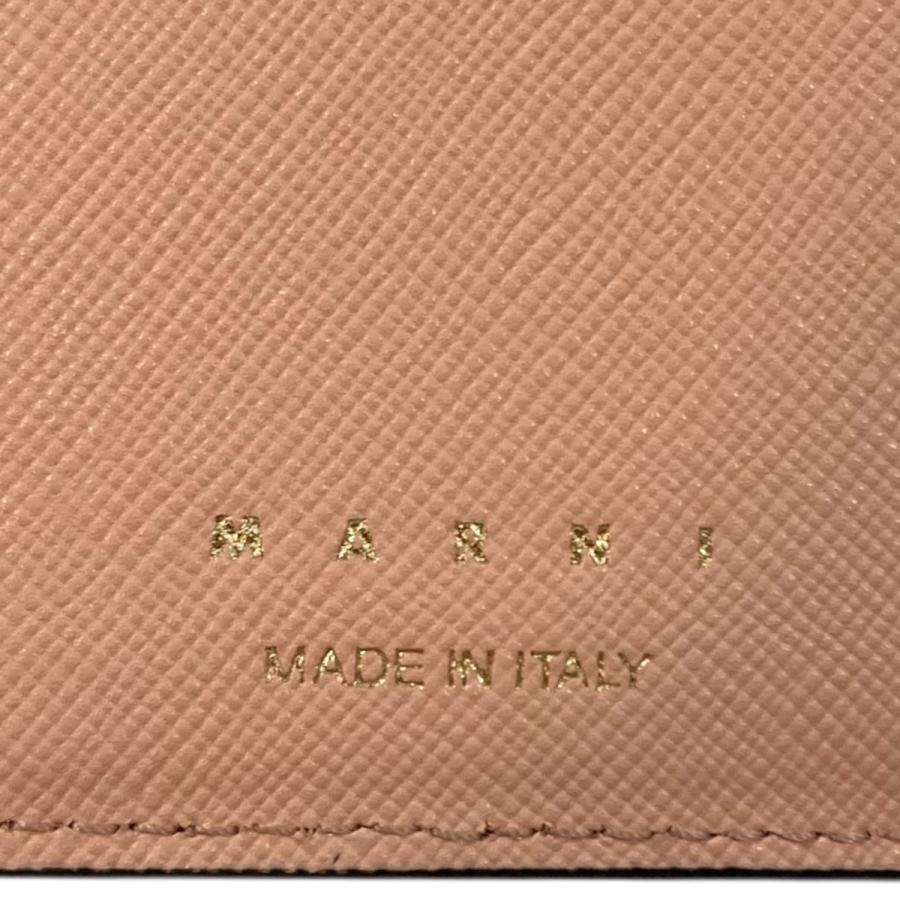 MARNI（マルニ） 【値下げ】MARNI 3つ折り財布 サフィアーノレザー 