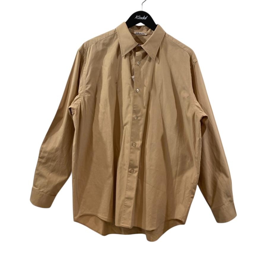 AURALEE（オーラリー） AURALEE WASHED FINX TWILL SHIRT 長袖シャツ 