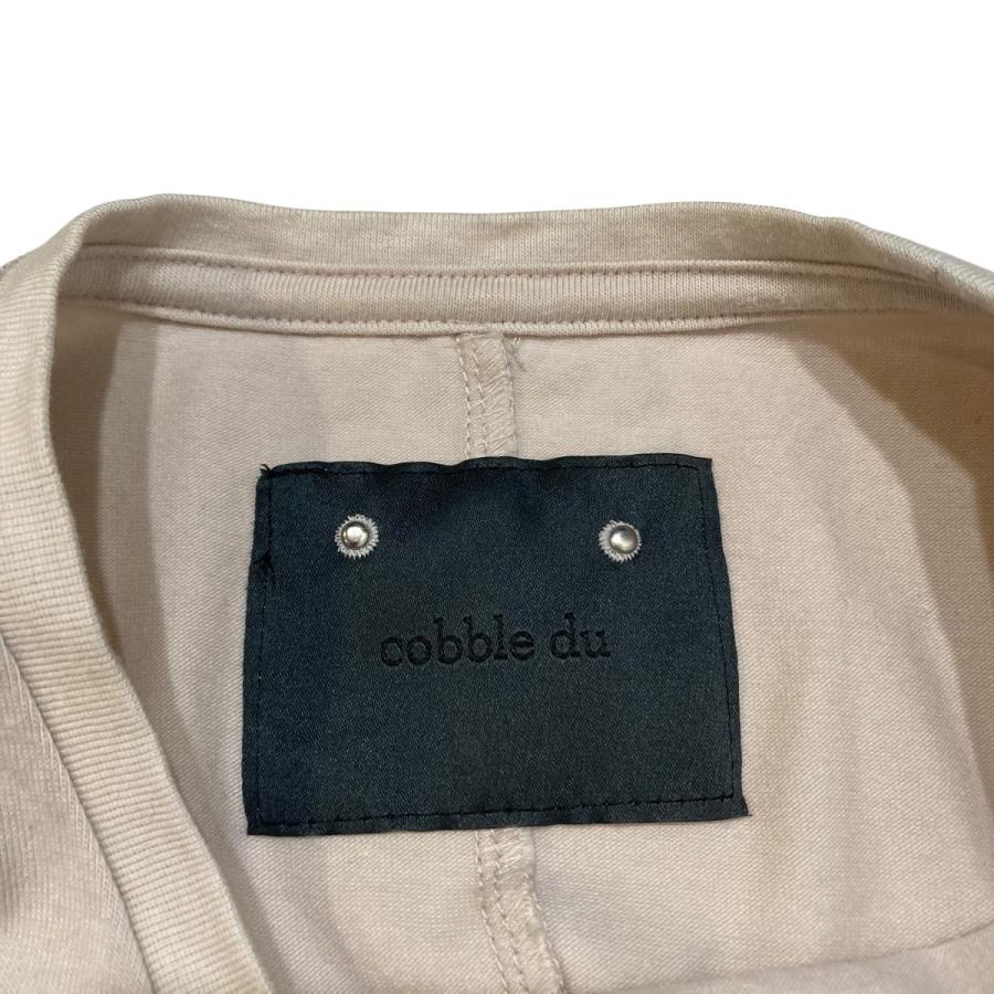 コブルドゥ cobble du piercing tops Tシャツ 25SS-TP01 ベージュ