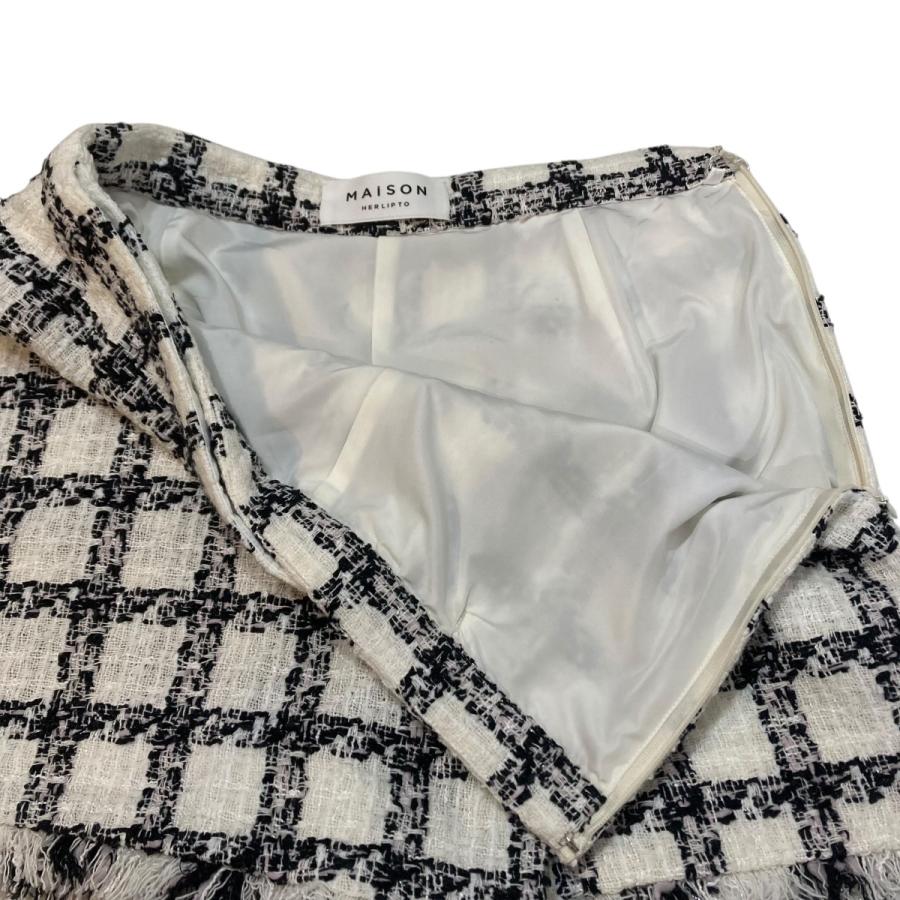 パンツ maison herlipto Check Tweed Peplum Short Vol.1 Check Tweed Peplum Shorts