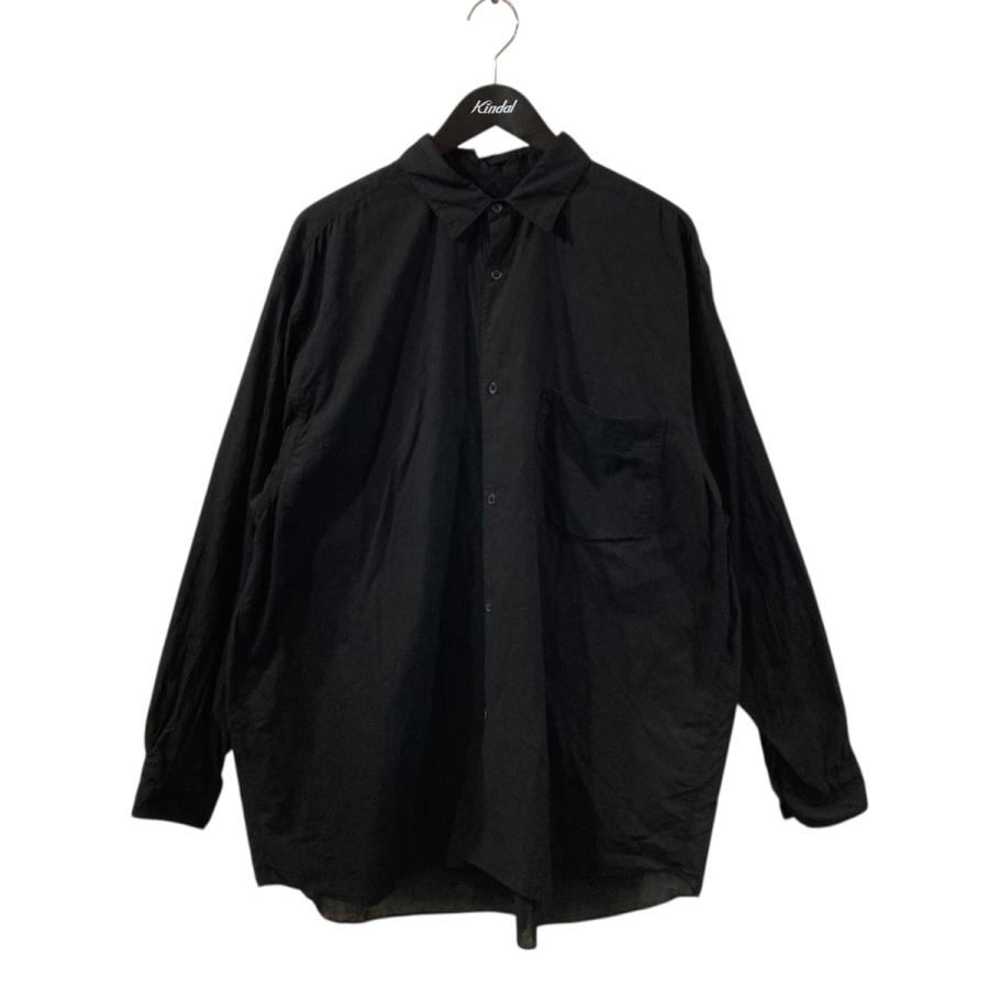 COMOLI（コモリ） 長袖シャツ B01-02011 ブラック サイズ：2