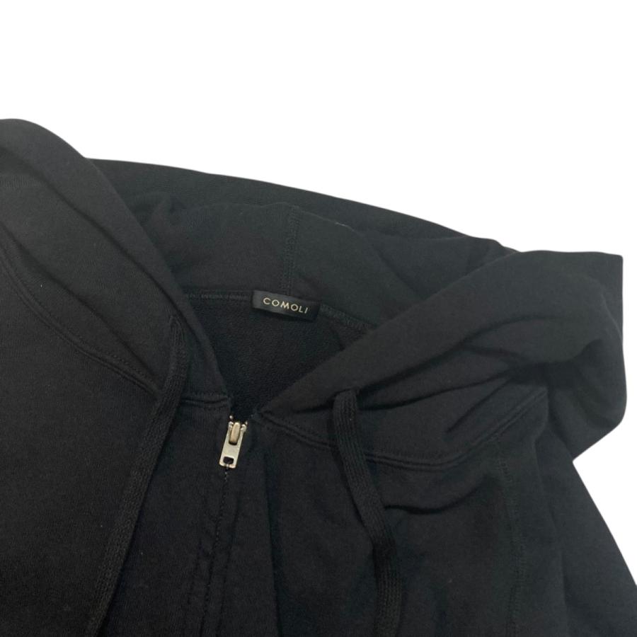 COMOLI（コモリ） COMOLI 26SS LWコットン裏毛 ジップパーカ ジップ