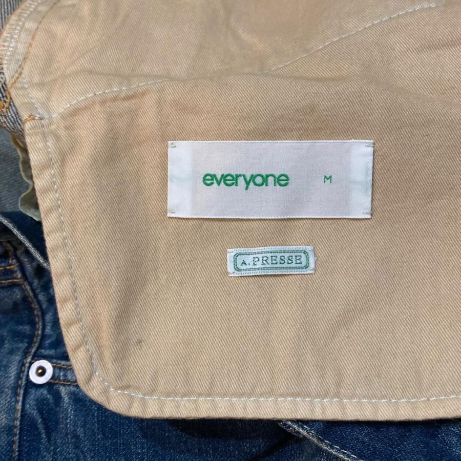 アプレッセ×エブリワン A．PRESSE×everyone Washed Denim Wide Pants デニムパンツ 24SAP-04-50 インの画像