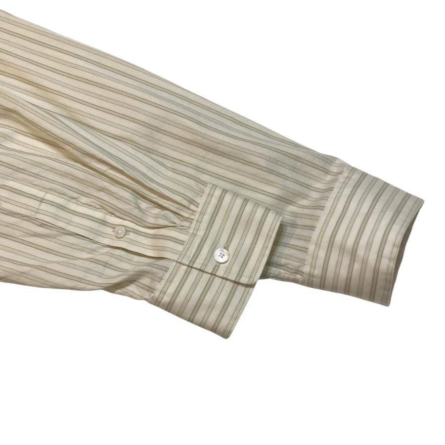 AURALEE（オーラリー） AURALEE COTTON SILK STRIPE STAND COLLAR