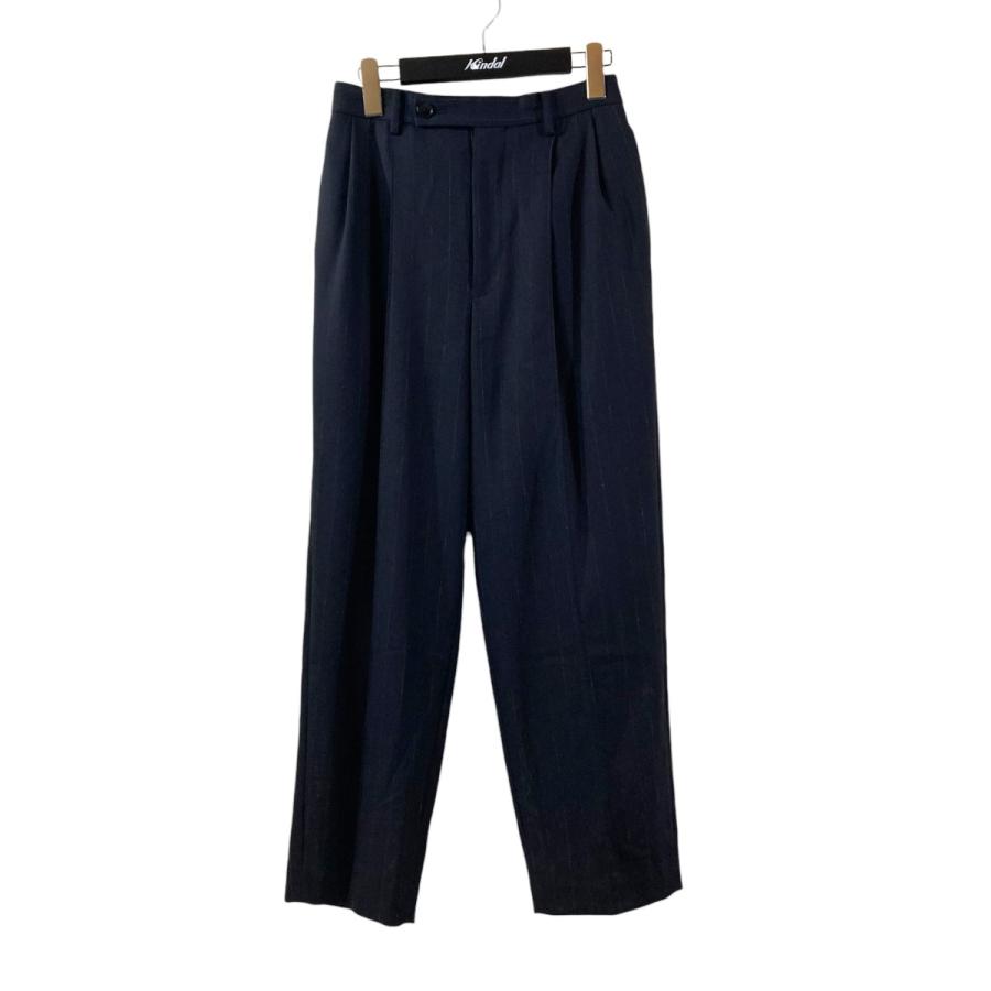 AURALEE（オーラリー） AURALEE Hard Twist Wool Panama Stripe Slaks
