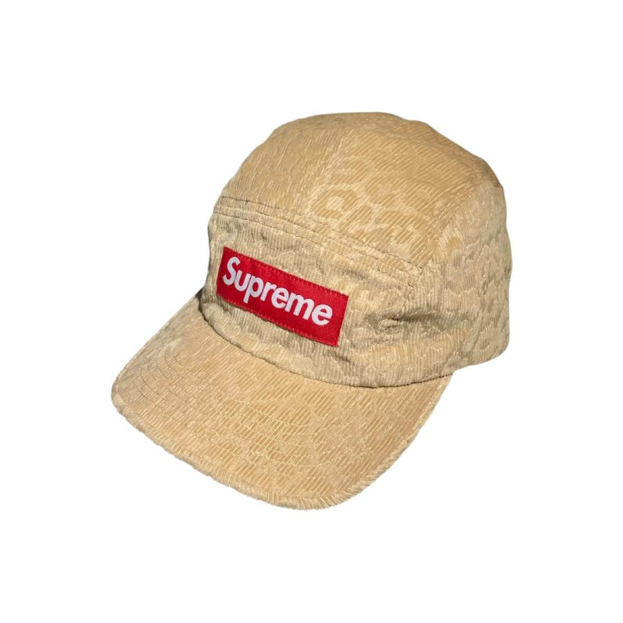 SUPREME コーデュロイキャップ ベージュ Supreme（シュプリーム） Supreme 23AW Leopard Corduroy Camp Cap