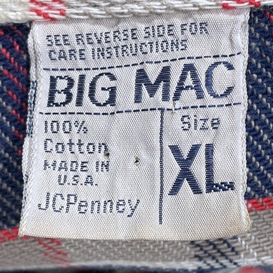 BIG MAC（ビッグマック） BIG MAC 70s チェック柄ヘビーネルシャツ