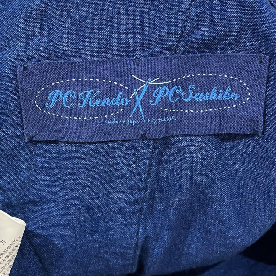 PORTER CLASSIC（ポータークラシック） 刺し子織りパンツ KASURI WIDE