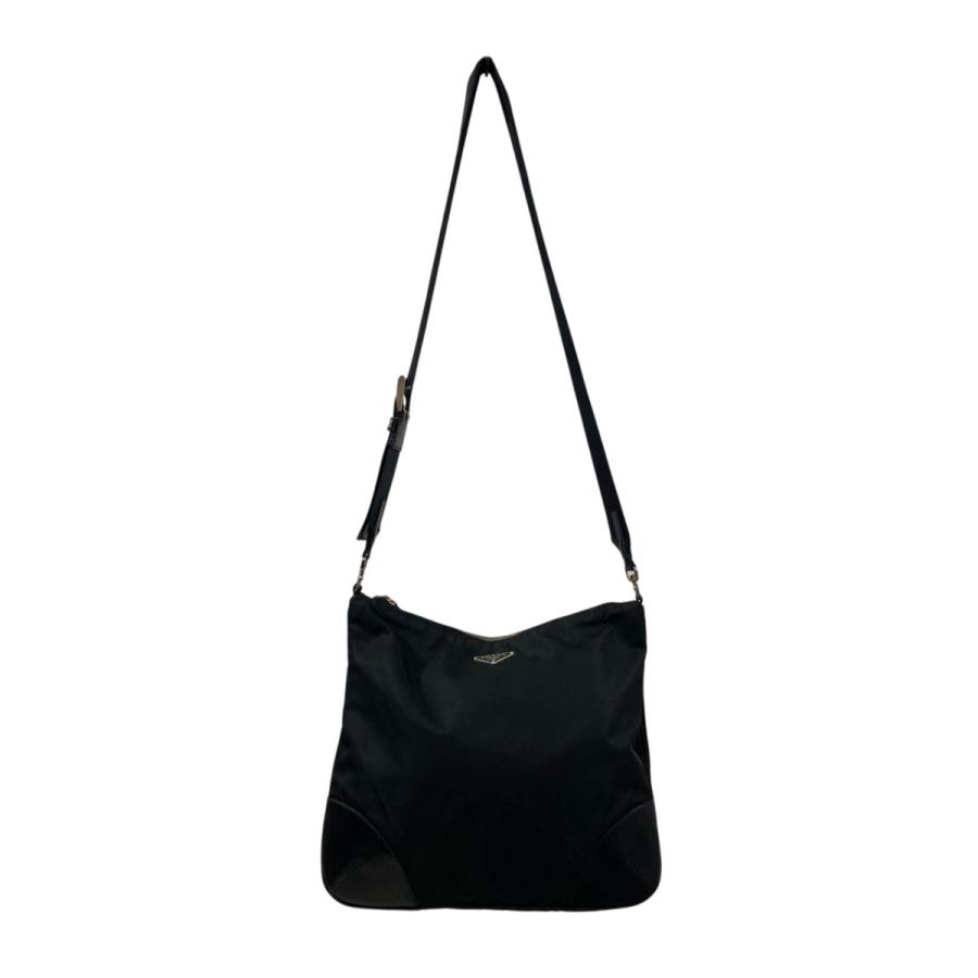 PRADA（プラダ） ショルダーバッグ ブラック : カインドオルYahoo!店 