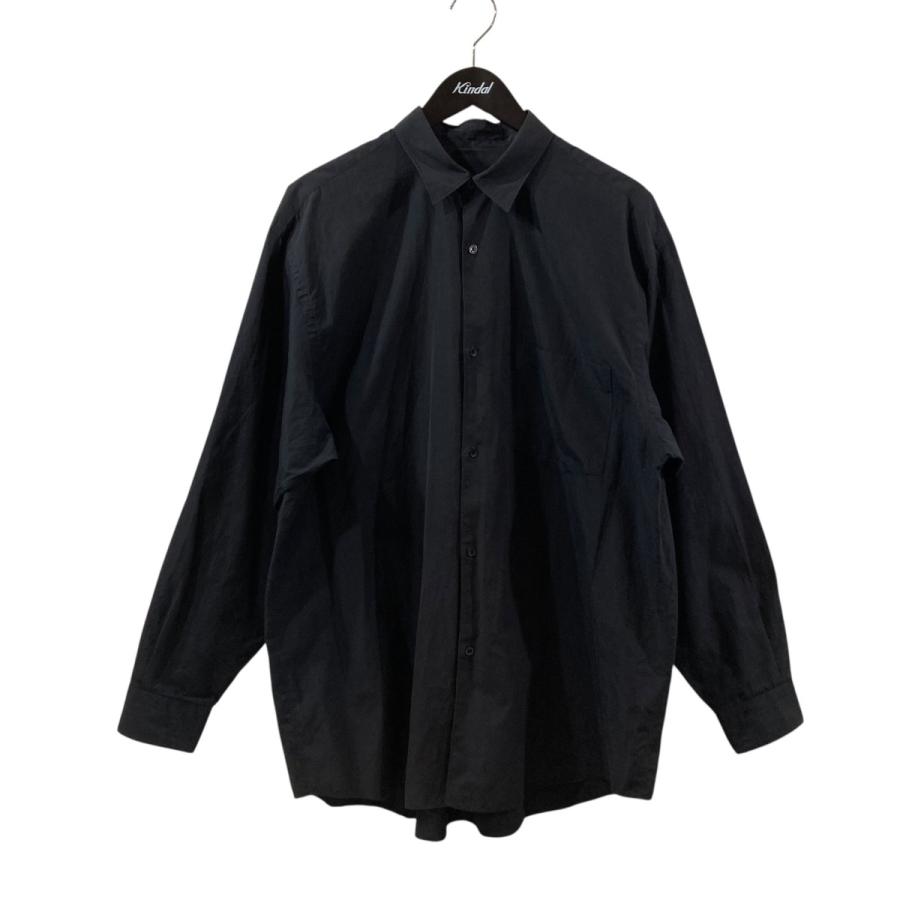 n*e様 COMOLI（コモリ) シャツ A03-02001 COMOLI（コモリ） 長袖シャツ A03-02001 ネイビー サイズ：4