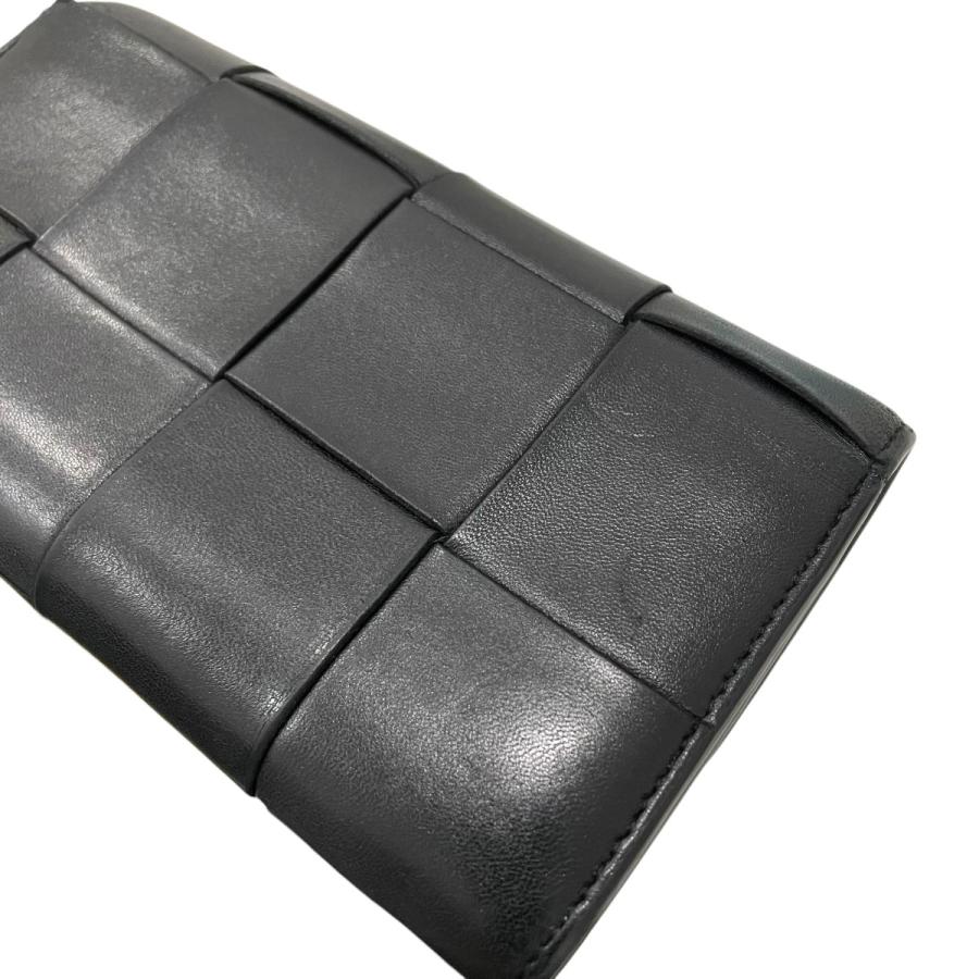 BOTTEGA VENETA（ボッテガ・ヴェネタ） 長財布 ブラック
