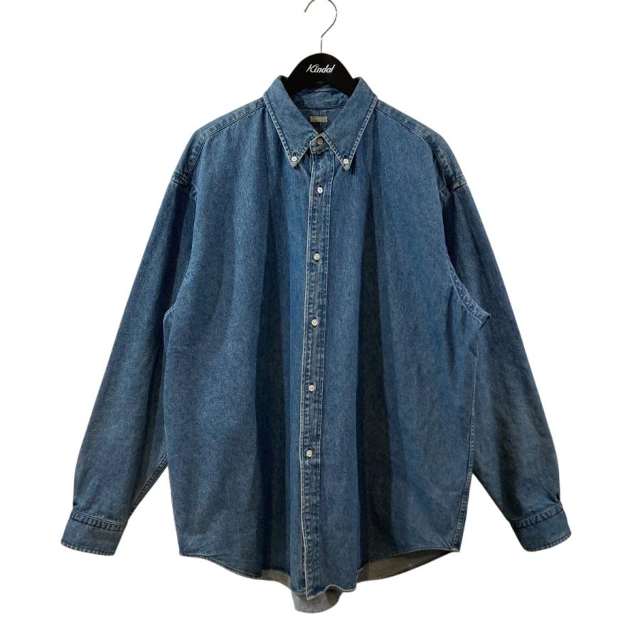 アプレッセ A．PRESSE BD Denim Shirt ボタンダウンデニムシャツ 22SAP 