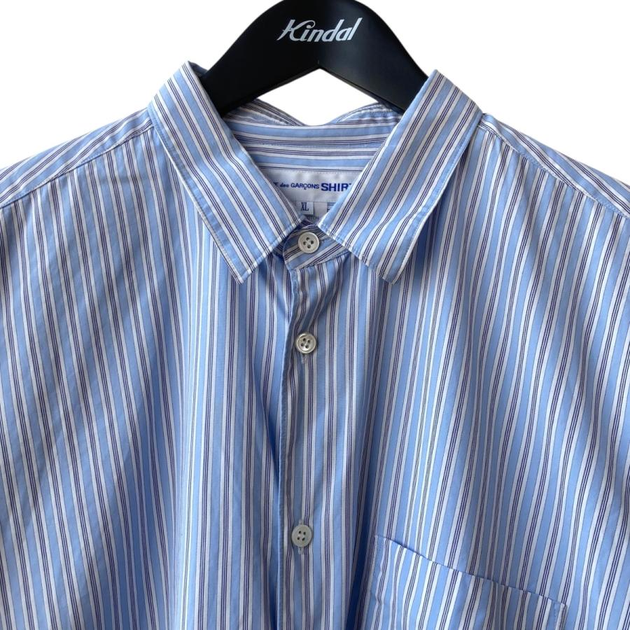 COMME des GARCONS SHIRT コムデギャルソンシャツ ストライプシャツ FZ