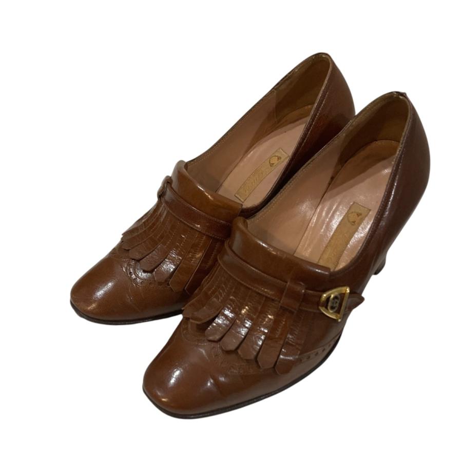 GUCCI（グッチ） GUCCI old GUCCI タッセルヒールローファー ヒール