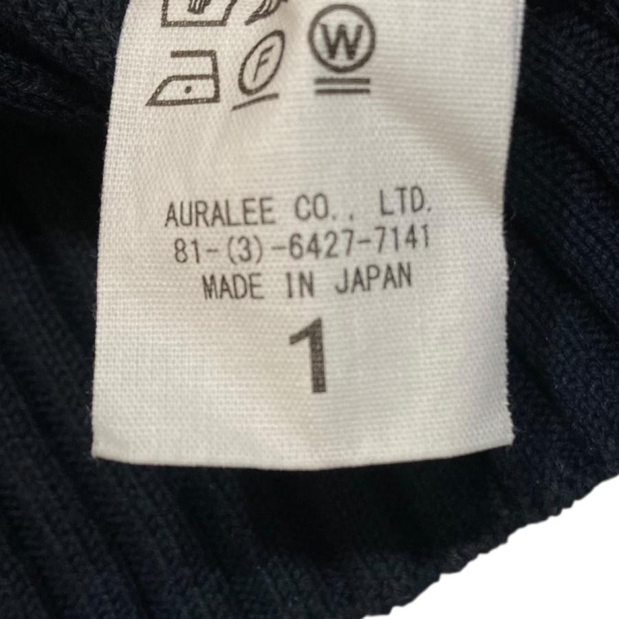 AURALEE（オーラリー） AURALEE ODRY COTTON WIDE RIB KNIT ZIP