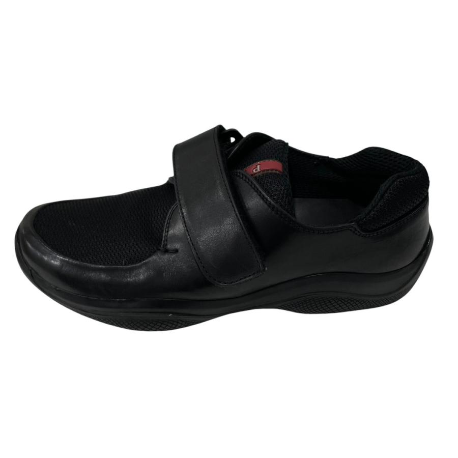 PRADA（プラダ） スニーカー ブラック サイズ：7 1/2 : カインドオル