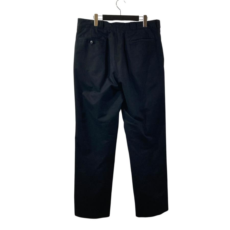 COMORI コモリ　ポストツイルワークパンツ ブラック　サイズ3 COMOLI（コモリ） ポストワークツイルパンツ D01-03003 ブラック