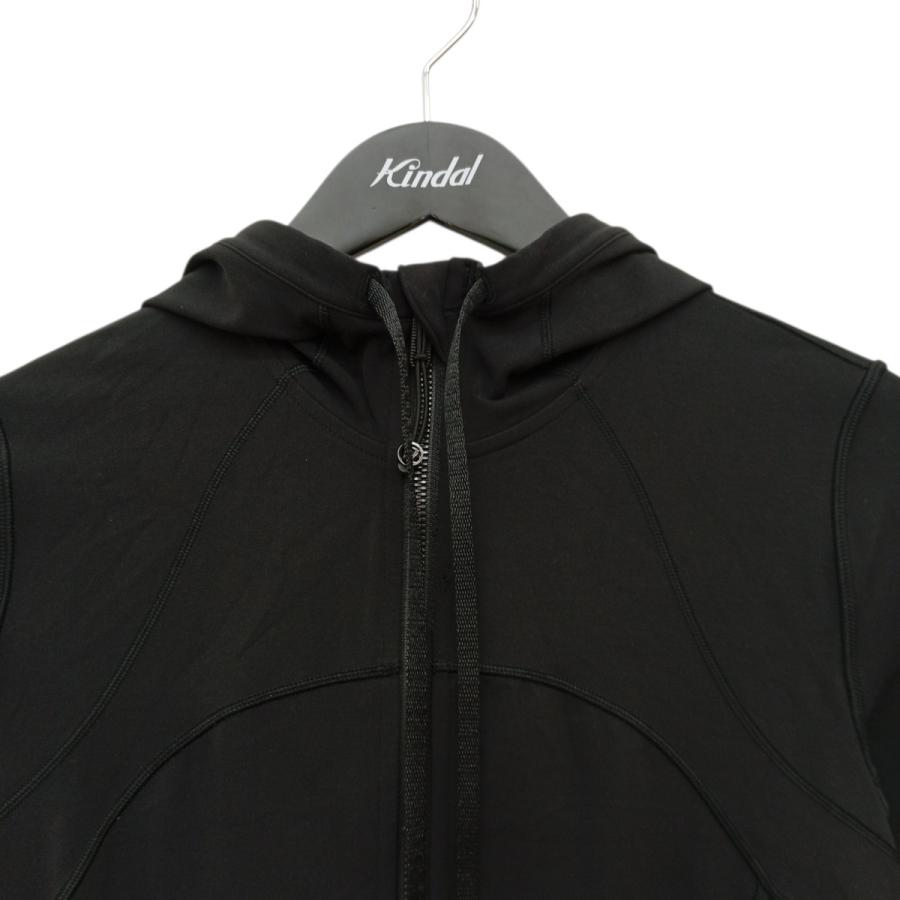 ルルレモン LULULEMON Difine ジップパーカー ブラック サイズ：4