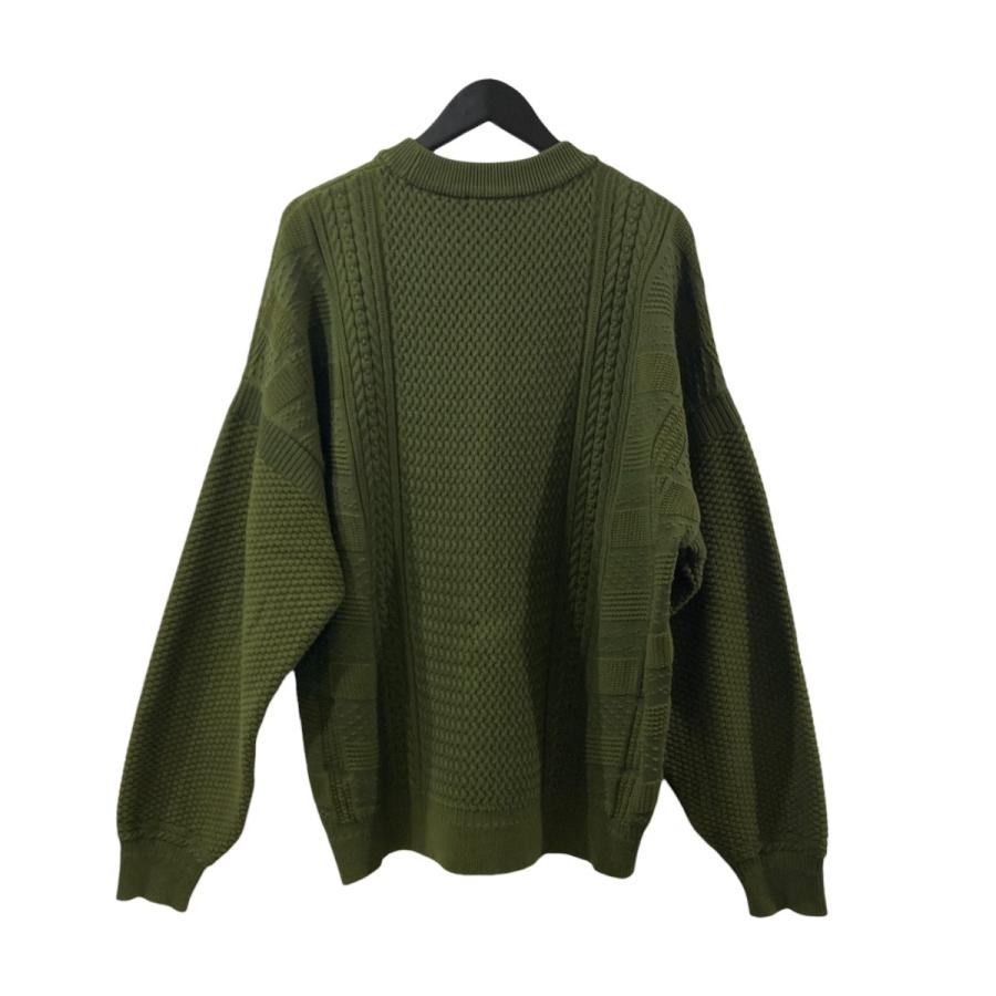 ヤシキ YASHIKI Arare Knit (MATCHA) 長袖ニット YSK-22AW-KN03 グリーン サイズ：2