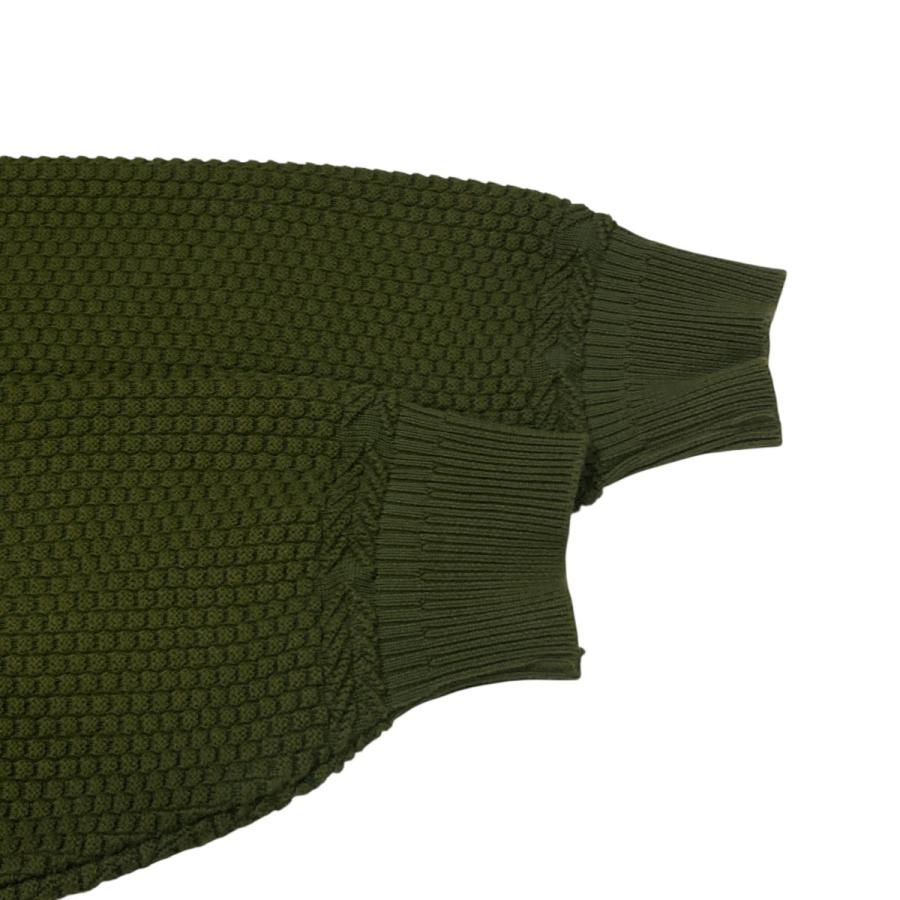 ヤシキ YASHIKI Arare Knit (MATCHA) 長袖ニット YSK-22AW-KN03 グリーン サイズ：2