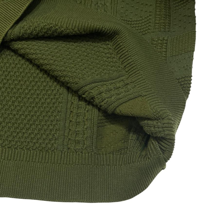 ヤシキ YASHIKI Arare Knit (MATCHA) 長袖ニット YSK-22AW-KN03 グリーン サイズ：2