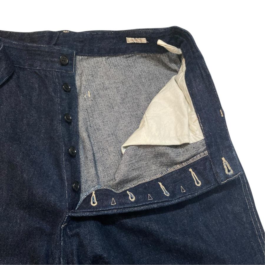 COMOLI（コモリ） デニム ベルテッドパンツ デニムパンツ Z01-03001