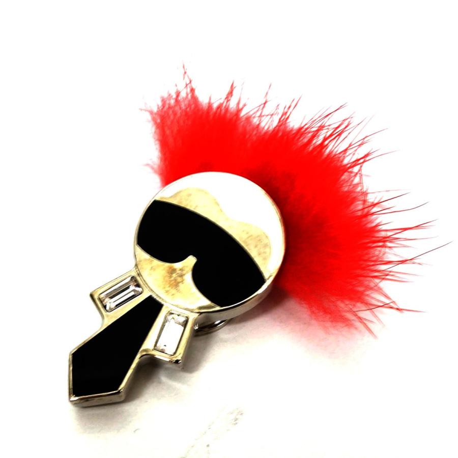 安いそれに目立つ 12月31日値下 Fendi カールラガーフェルドマグネットバッジ レッド 中目黒店 残りわずか Lewisfamilyinsurance Com