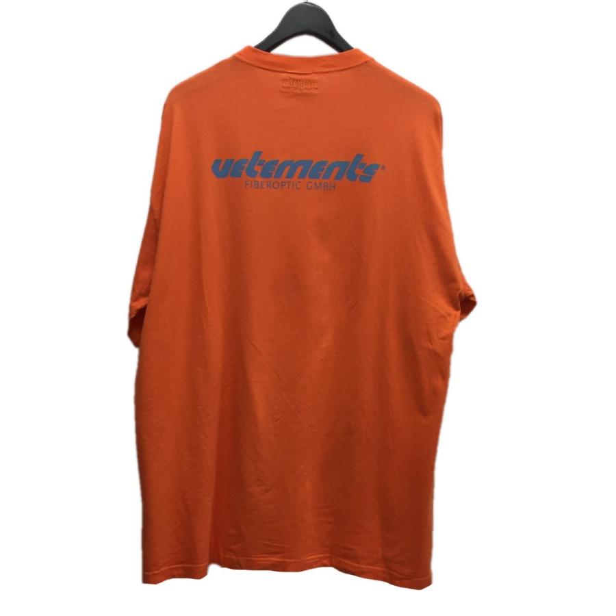 Vetements Fiberoptic Cotton T Shirt ロゴtシャツ オレンジ サイズ Xs 中目黒店 ブランド古着カインドオル 通販 Yahoo ショッピング