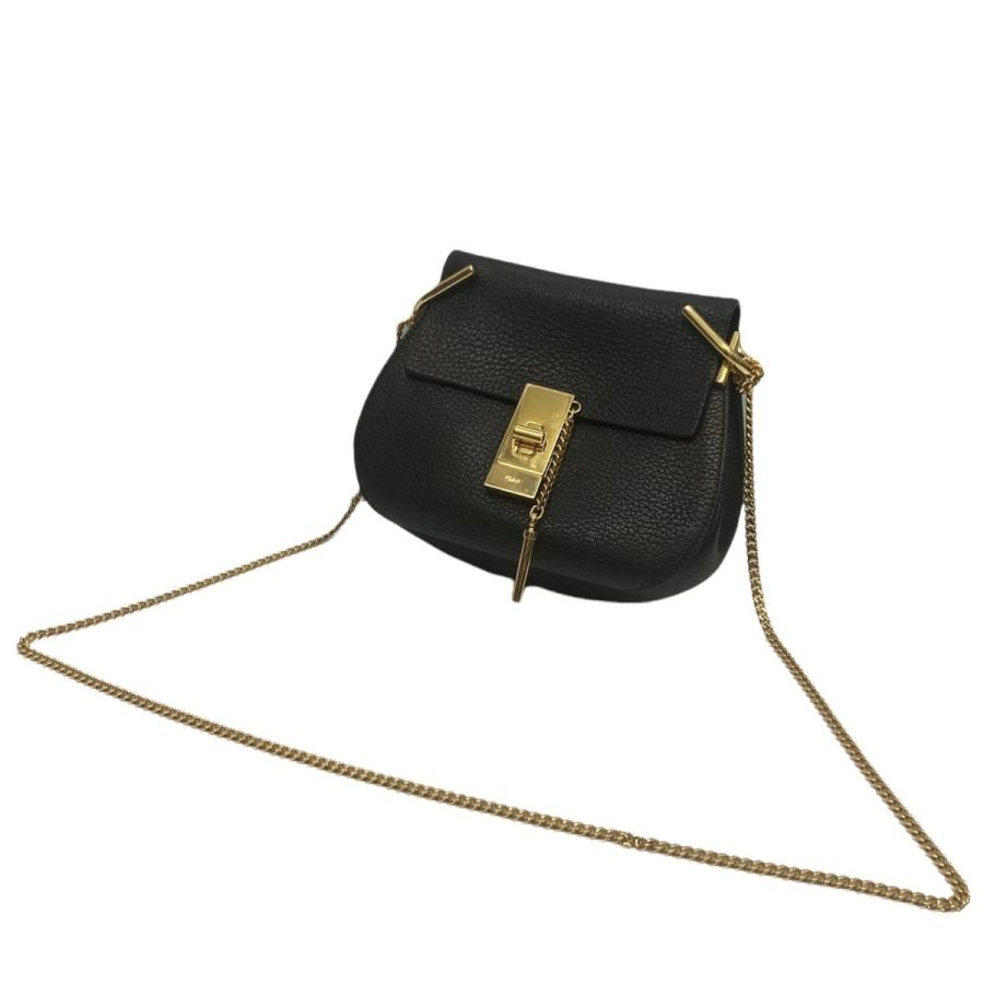 Chloe 【値下げ】Chloe ドリューチェーンショルダーバッグ ブラック 