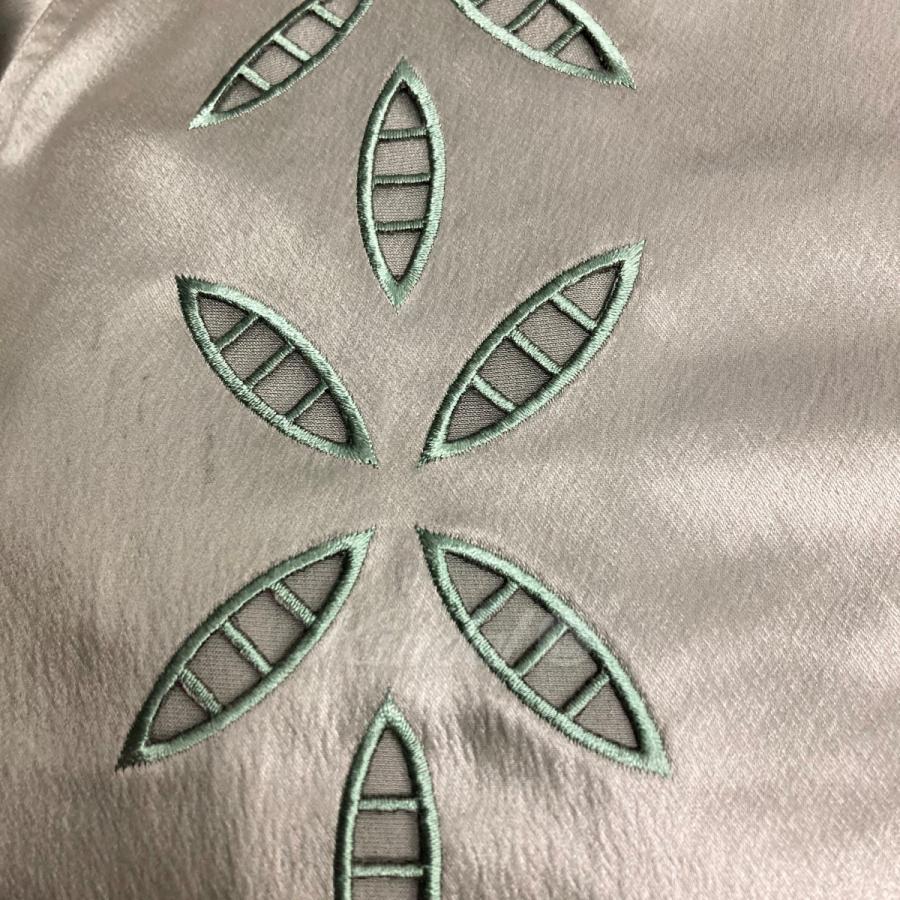 SASQUATCHfabrix フェイクレザーオープンカラー半袖シャツ