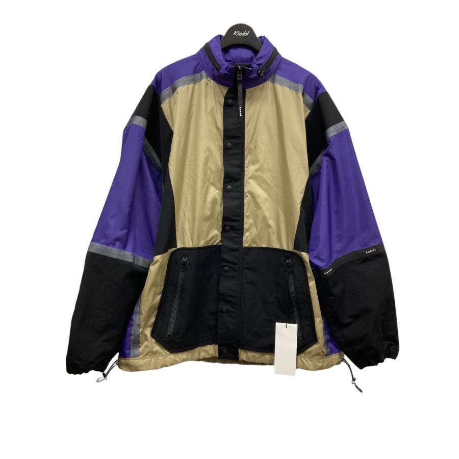 Sacai 21aw Packable メンズファッション Blouson パッカブルジャケット ベージュ ブラック パープル 2430 Blouson パッカブルジャケット 中目黒店 ブランド古着カインドオル ジャケット サイズ 2 店舗 数 世界