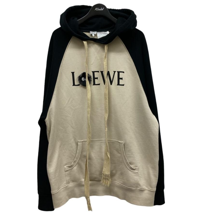 Loewe スタジオジブリ ファッション 21ss Dust Bunny メンズファッション Hoody まっくろくろすけパーカー パーカー ベージュ ブラック 中目黒店 22 ブランド古着カインドオル サイズ S