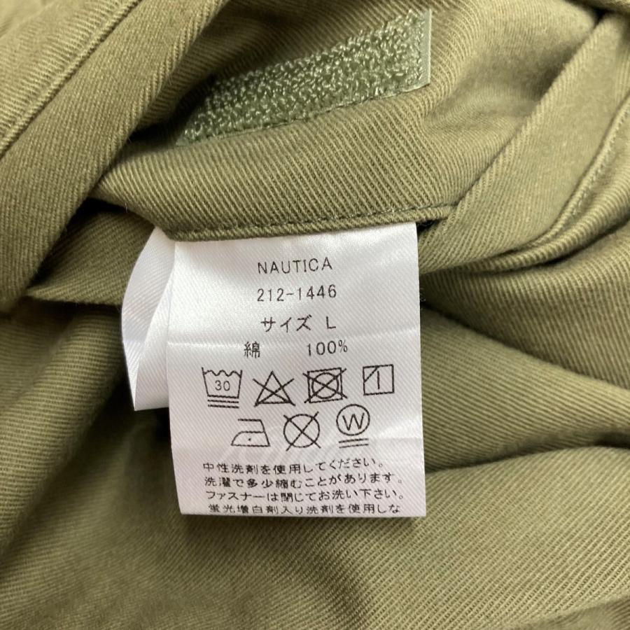 Nautica 加藤農園 メンズファッション イージーパンツ カーキ サイズ L その他ボトムス パンツ ブランド古着カインドオル 中目黒店 カーキ 2519 ライスター純正