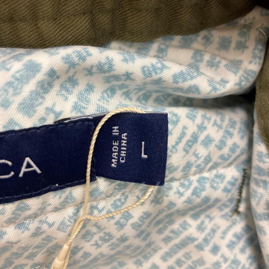 Nautica 加藤農園 メンズファッション イージーパンツ カーキ サイズ L その他ボトムス パンツ ブランド古着カインドオル 中目黒店 カーキ 2519 ライスター純正