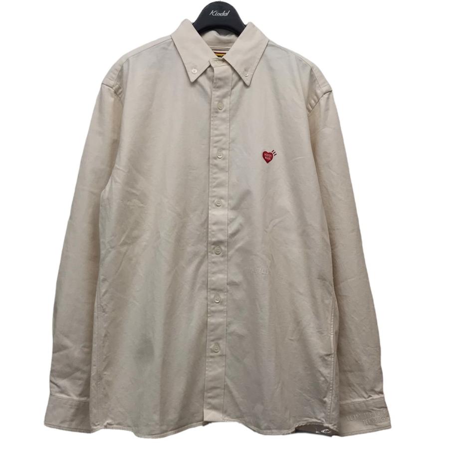 HUMAN MADE 「CHINO B．D SHIRT」チノボタンダウンシャツ アイボリー 
