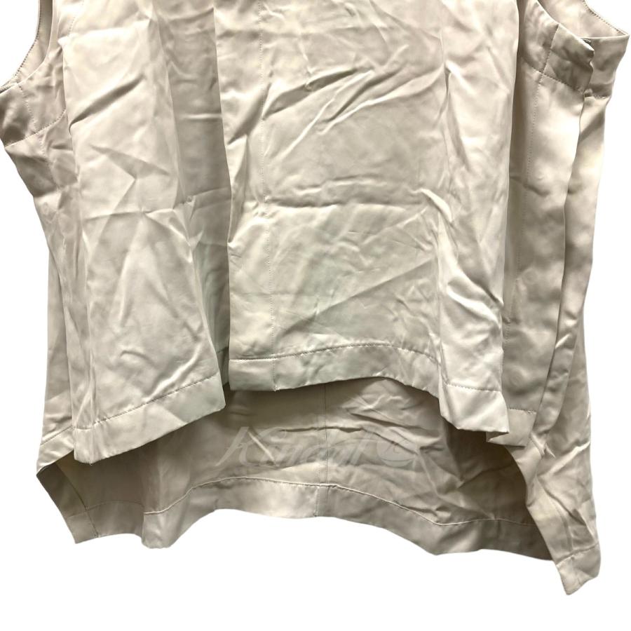 値下げ】SUBLATIONS 「FIBRIL SATIN CUPRO FARMERS VEST」 ベスト 