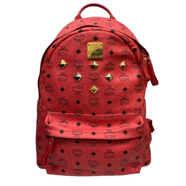 MCM リュック 赤 ヴィセトス Lサイズ MCM リュック 赤 ヴィセトス Lサイズ