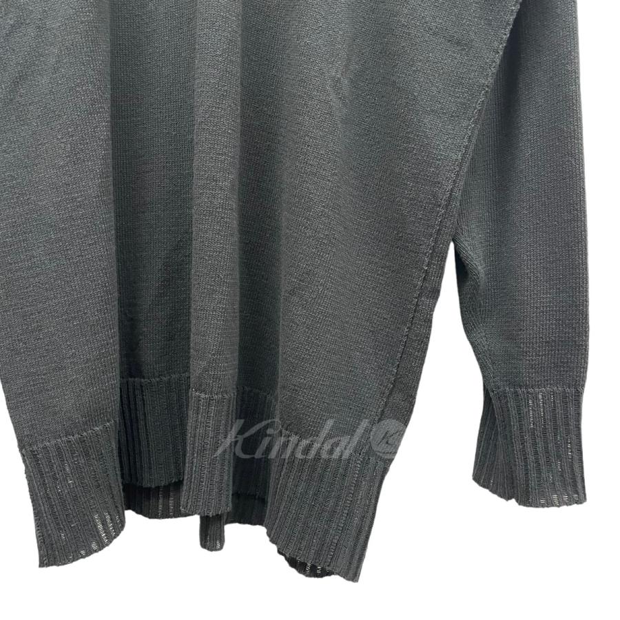 Rick Owens 【値下げ】Rick 22SS Vネックニット RU01B1662-KCR Rick Owens 【値下げ】Rick 22SS Vネックニット RU01B1662-KCR