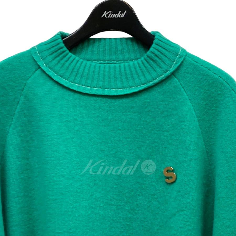 sacai 2022AW「S Cashmere Knit Pullover」フレアスリーブニット  