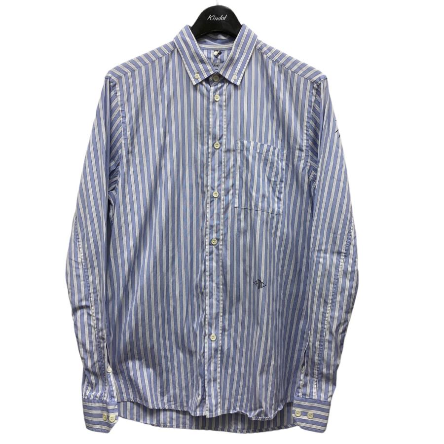 OAMC オーエーエムシー ストライプ バックプリントストライプシャツ  