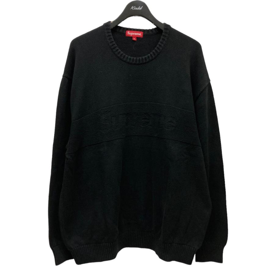 シュプリーム SUPREME 22SS 「Tonal Paneled Sweater」 ロゴニット