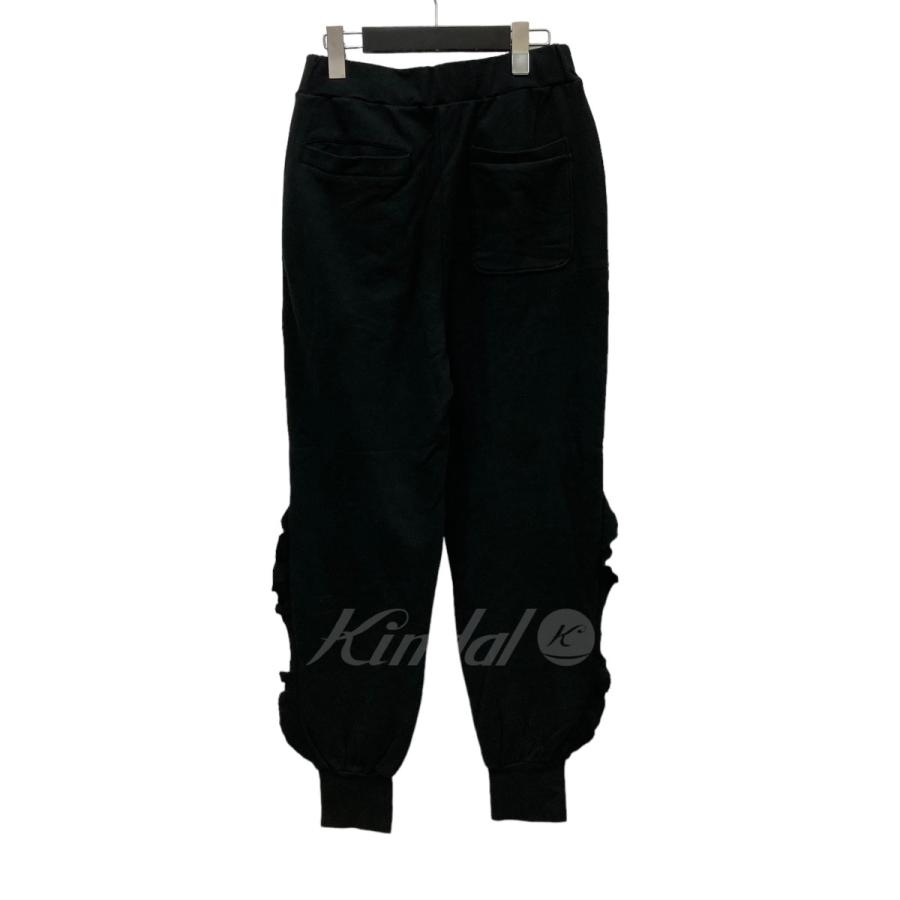 UNDERCOVER フリル付きパンツ ブラック UNDERCOVER フリル付きパンツ ブラック 【公式通販】