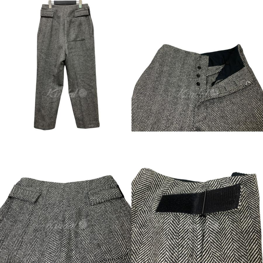 値下げ】Maison Margiela 10 2019AW ヘリンボーンスラックス S50KA0466 