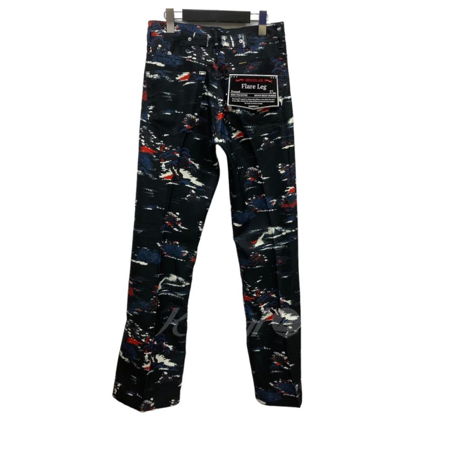 値下げ】DAIRIKU 24SS「Aloha Flare Pants」 総柄フレアパンツ 24SS P