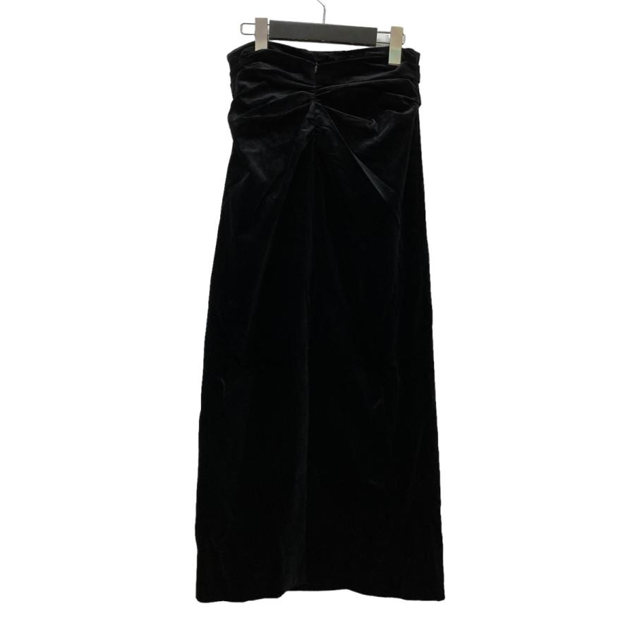 ドリスヴァンノッテン DRIES VAN NOTEN ベロアバックスリットスカート 
