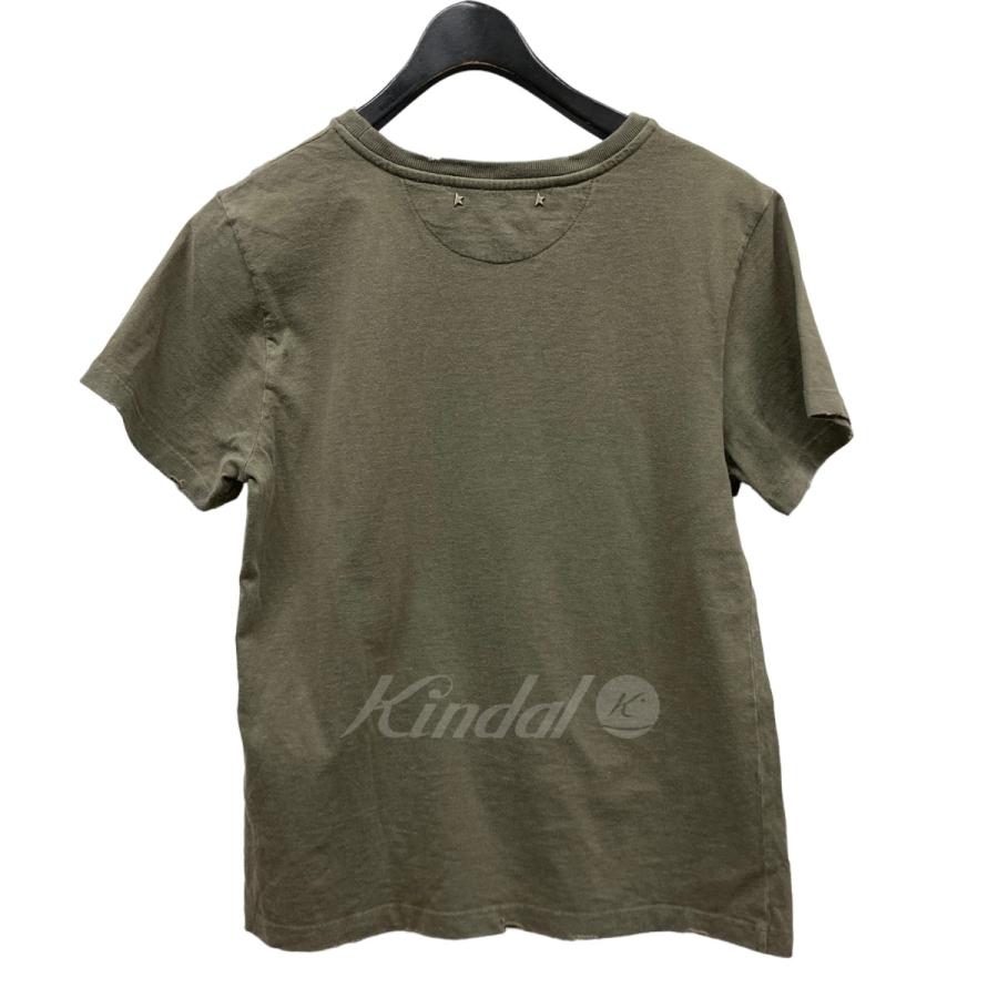 ゴールデングース GOLDEN GOOSE 22SS  ロゴプリントＴシャツ 22-070-510-0008-1-0 グレー サイズ：表記無し｜kindal｜02