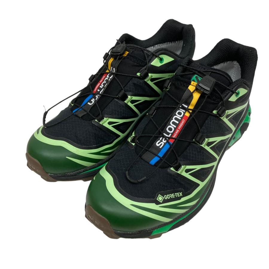 SALOMON サロモン 「XT-6 GTX」 スニーカー 472921 ブラック×グリーン 
